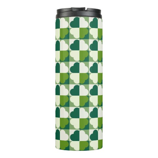 St. Patrick's Day Pattern Thermosbecher (Rückseite)