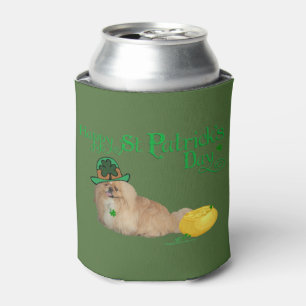St. Patricks Day Pekingese Dosenkühler
