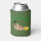 St Patricks Day Pekingese Dosenkühler (Kanne Rückseite)