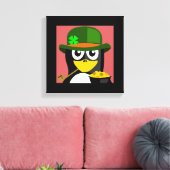 "ST. PATRICK'S DAY" PENGUIN LEINWANDDRUCK (Insitu (Wohnzimmer))
