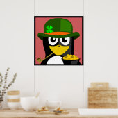 "ST. PATRICK'S DAY" PENGUIN POSTER (Küche)