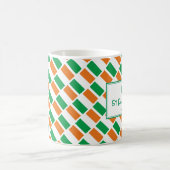 ST PATRICK'S DAY Personalisiert Christlich IRISH F Kaffeetasse (Mittel)