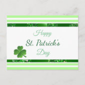 St Patrick's Day Personalisiert Postkarte (Vorderseite)