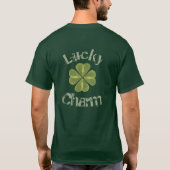 St. Patrick's Day Personalisierte T - Shirt (Rückseite)