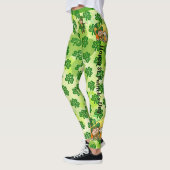 St Patrick's Day Personalize Name or Text Greeting Leggings (Links)