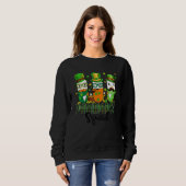 St Patrick's Day Pharmacy Squad Matching Pharmacis Sweatshirt (Vorne ganz)
