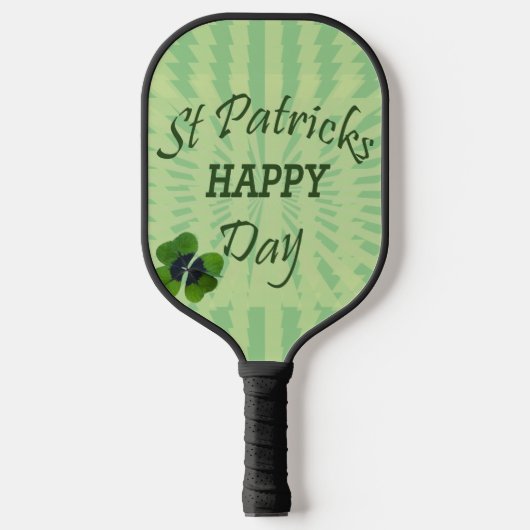 St. Patrick's Day Pickleball Paddle (Vorderseite)