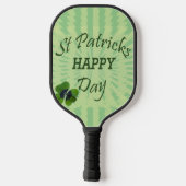 St. Patrick's Day Pickleball Paddle (Rückseite)