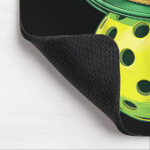 St. Patricks Day Pickleball Paddleball Spieler Mousepad (Ecke)