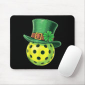 St. Patricks Day Pickleball Paddleball Spieler Mousepad (Mit Mouse)