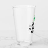 ST PATRICKS DAY PILSNER PINT BIER GLASS GLAS (Rechts)
