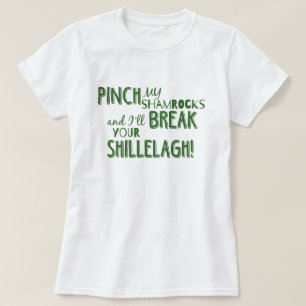 St. Patrick's Day Pinch T - Shirt meiner Kleeblätt