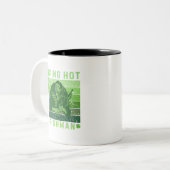 St. Patrick's Day Piping Hot Irish Zweifarbige Tasse (Vorderseite Links)