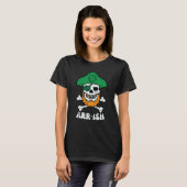 St Patricks Day Pirate Arrish Saint Paddys Men Boy T-Shirt (Vorne ganz)