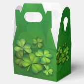 St. Patrick's Day Plate - Clovers/Kleeblatts Geschenkschachtel (Geöffnet)