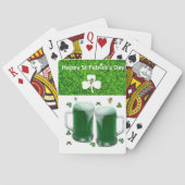 St. Patrick's Day Playing Card Deck Beer Spielkarten (Rückseite)