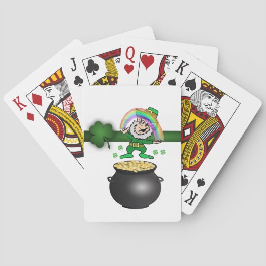 St. Patrick's Day Playing Card Deck Spielkarten (Rückseite)