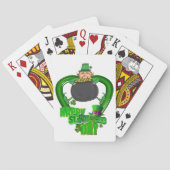 St. Patrick's Day Playing Card Deck Spielkarten (Rückseite)