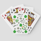 St. Patrick's Day Playing Card Deck Spielkarten (Rückseite)
