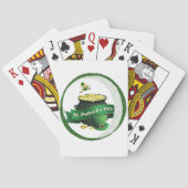 St. Patrick's Day Playing Card Deck Spielkarten (Rückseite)