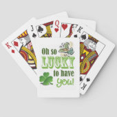 St. Patrick's Day Playing Card Deck Spielkarten (Rückseite)