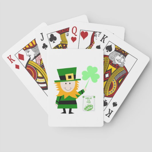 St. Patrick's Day Playing Card Deck Spielkarten (Rückseite)