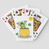 St. Patrick's Day Playing Card Deck Spielkarten (Rückseite)