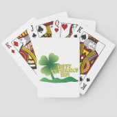 St. Patrick's Day Playing Card Deck Spielkarten (Rückseite)