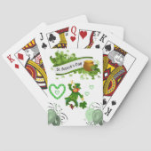 St. Patrick's Day Playing Card Deck Spielkarten (Rückseite)