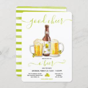 St. Patrick's Day Plenty of O Beer Party Einladung