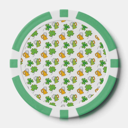 St. Patrick's Day Poker Chips (Vorderseite)