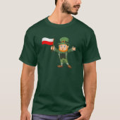 St. Patricks Day Polnischer T - Shirt (Vorderseite)