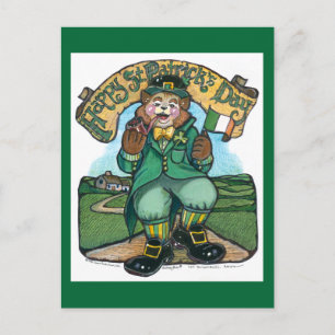 St Patricks Day Post Card Postkarte