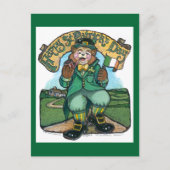 St Patricks Day Post Card Postkarte (Vorderseite)
