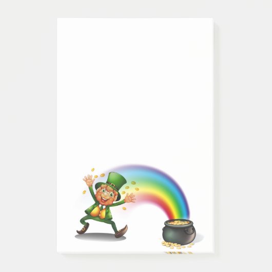 St. Patrick's Day Post-it Klebezettel (Vorderseite)