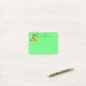 St. Patricks Day Post-it Klebezettel (Auf Schreibtisch)