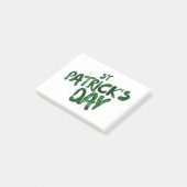 St. Patrick's Day 🍀 Post-it Klebezettel (angewinkelt)