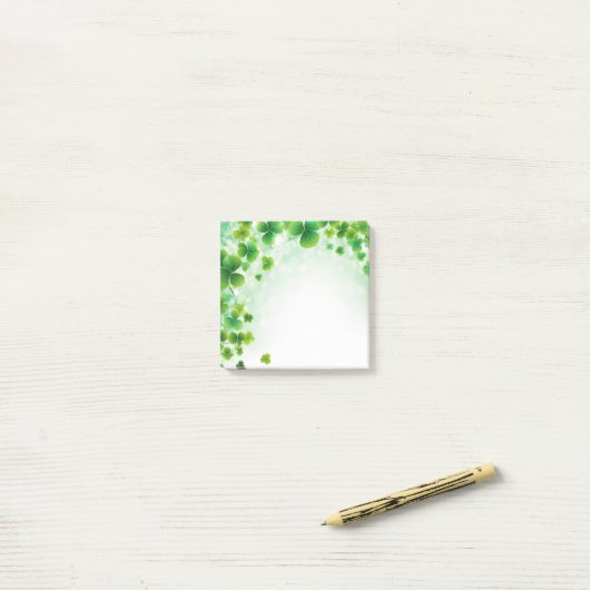 St. Patrick's Day Post-it-Notes Post-it Klebezettel (Auf Schreibtisch)