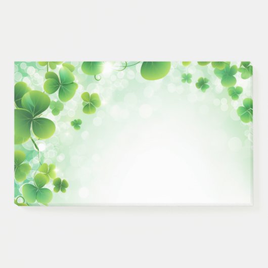 St. Patrick's Day Post-it-Notes Post-it Klebezettel (Vorderseite)