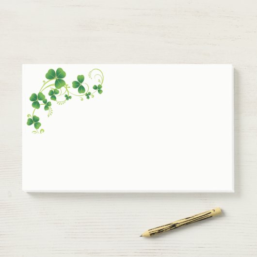 St. Patricks Day Post-it-Notes Post-it Klebezettel (Auf Schreibtisch)