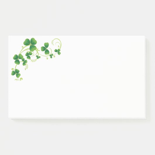 St. Patricks Day Post-it-Notes Post-it Klebezettel (Vorderseite)
