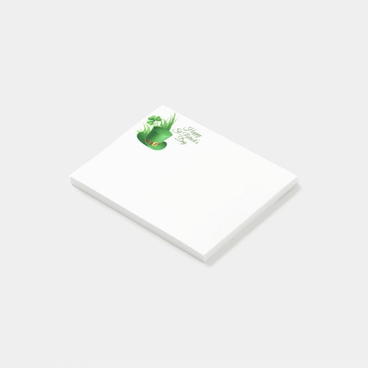 St. Patricks Day Post-it-Notes Post-it Klebezettel (angewinkelt)