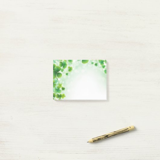 St. Patrick's Day Post-it-Notes Post-it Klebezettel (Auf Schreibtisch)