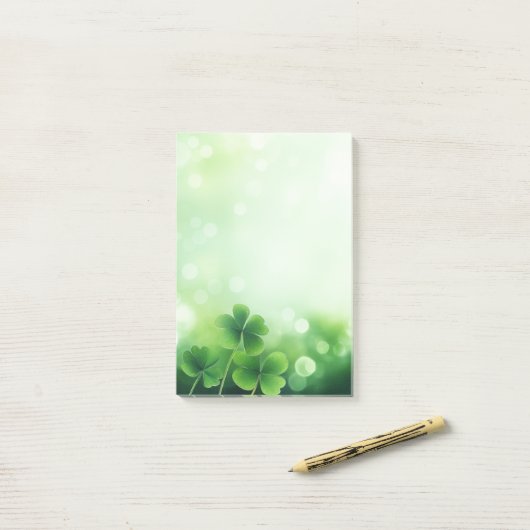 St. Patrick's Day Post-it-Notes Post-it Klebezettel (Auf Schreibtisch)