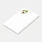 St. Patrick's Day Post-it-Notiz-Teddybär Post-it Klebezettel (angewinkelt)