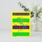 St Patrick's Day Postcard 1 Postkarte (Stehend Vorderseite)