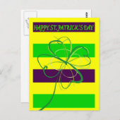 St Patrick's Day Postcard 1 Postkarte (Vorne/Hinten)