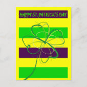 St Patrick's Day Postcard 1 Postkarte (Vorderseite)