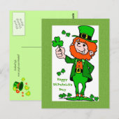 St.Patrick's Day Postcard Postkarte (Vorne/Hinten)