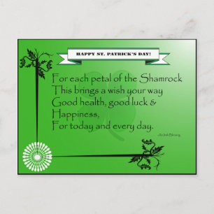 St Patrick's Day_Postcard Postkarte